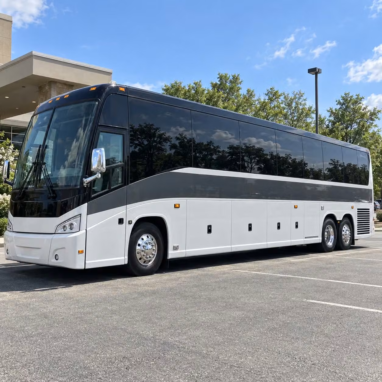 charter bus rentals for gunn high school and paly prom groups in palo alto