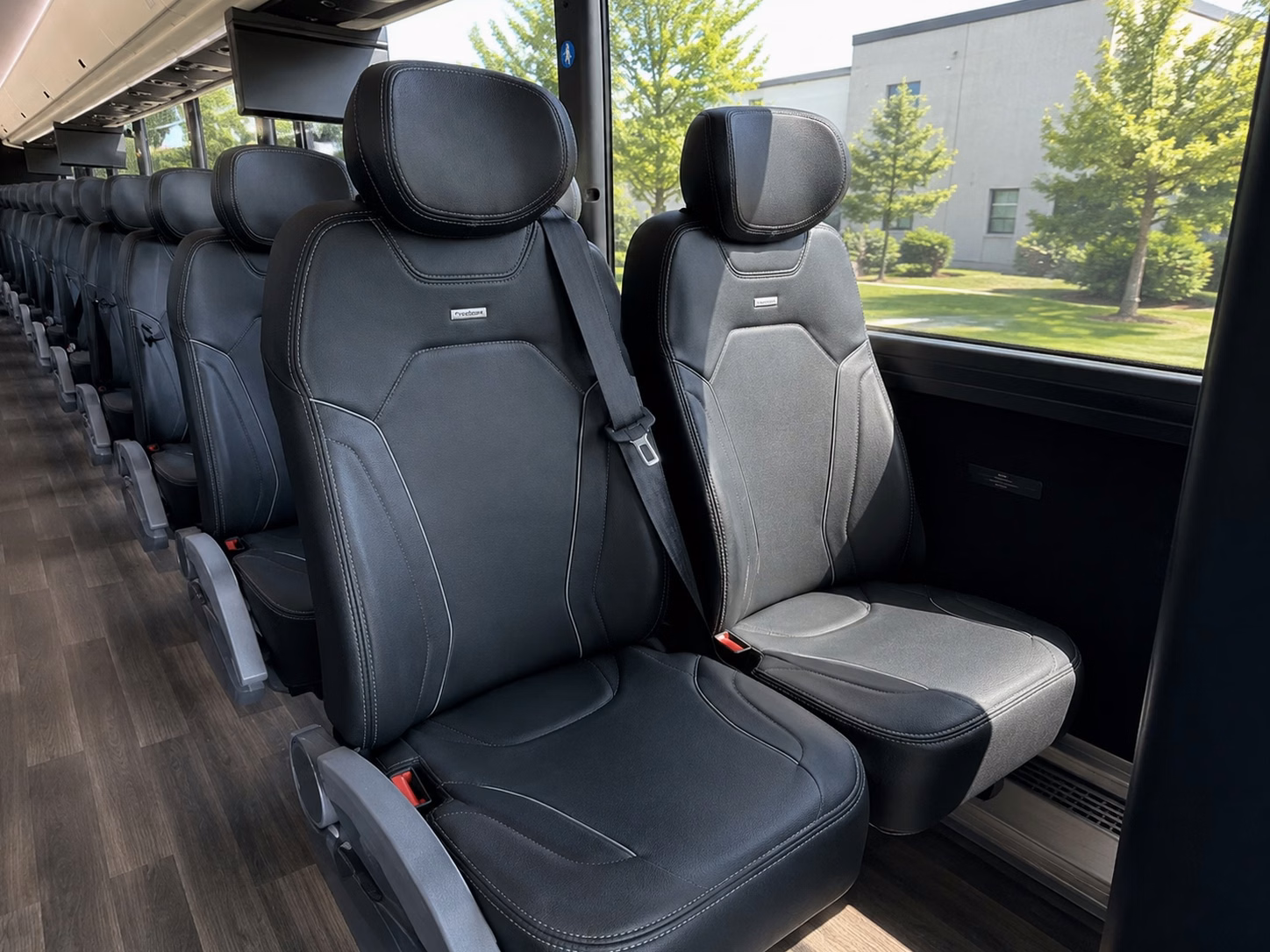 charter bus rentals for palo alto va and federal facility transfers