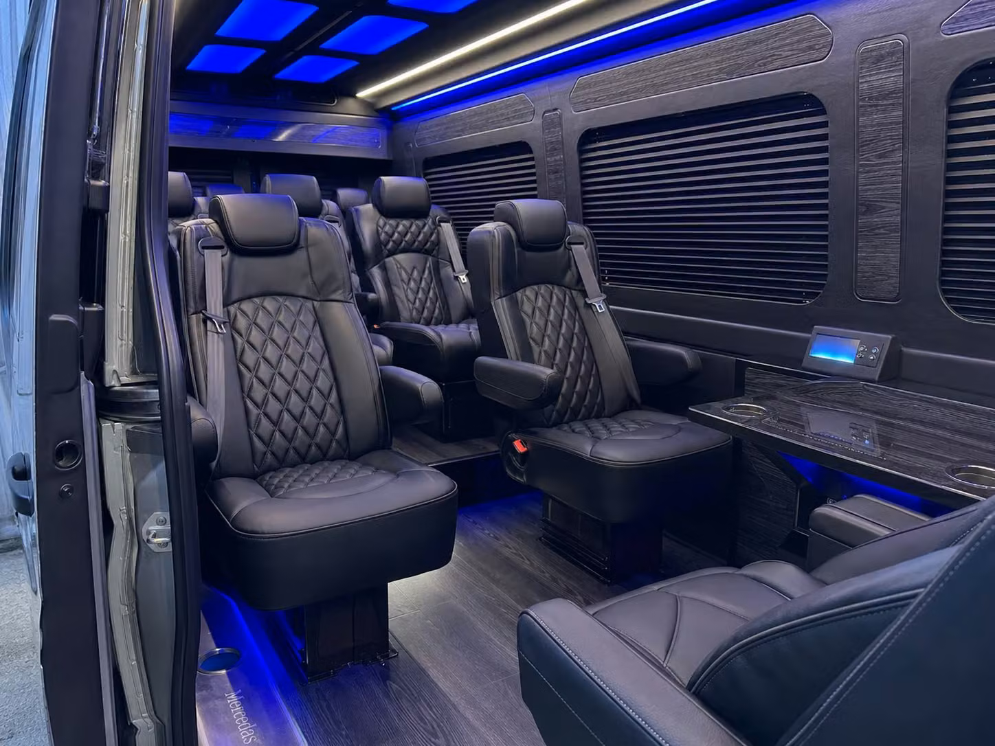 sprinter van transportation for groups and events across palo alto