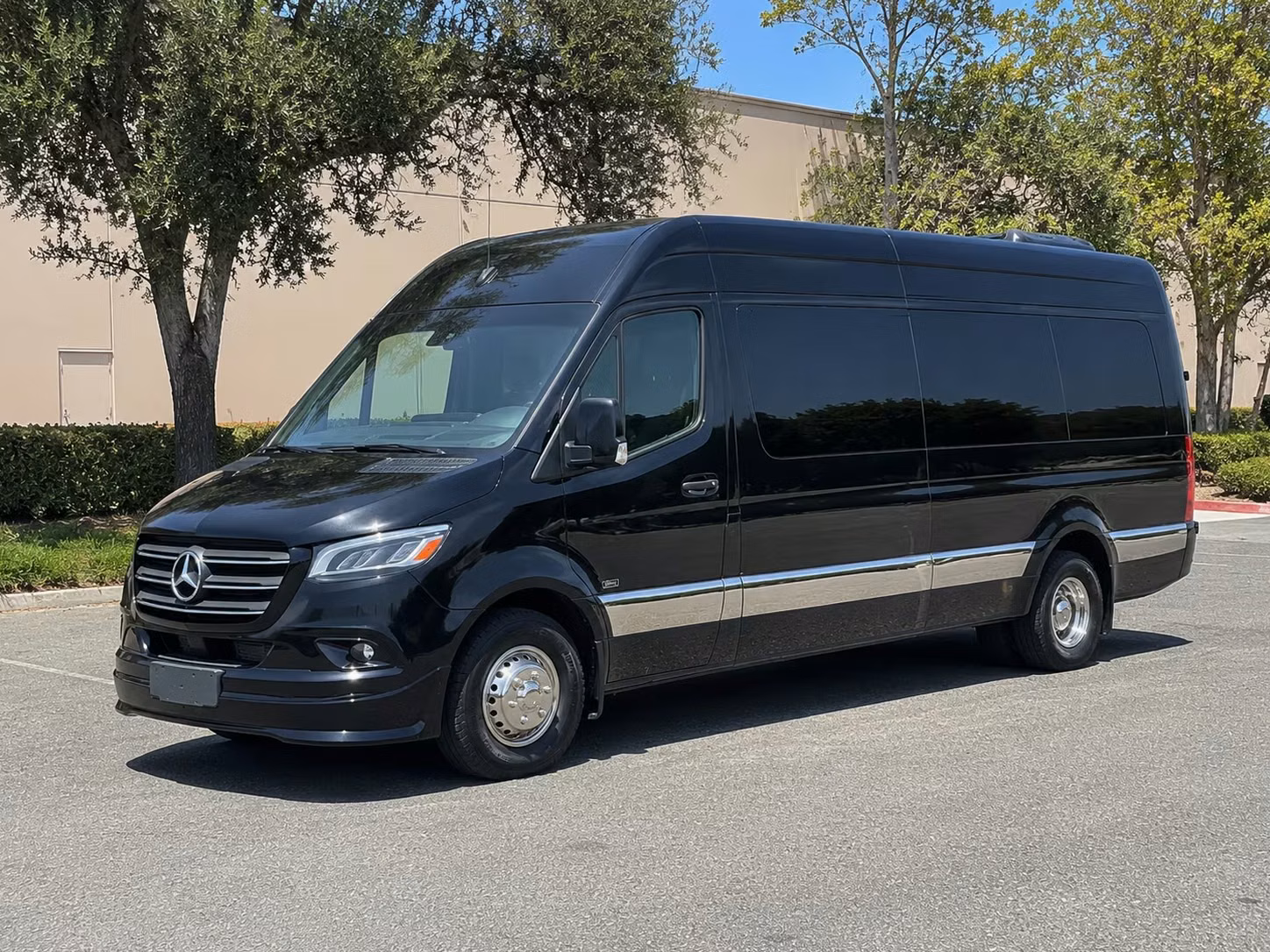 sprinter van with driver